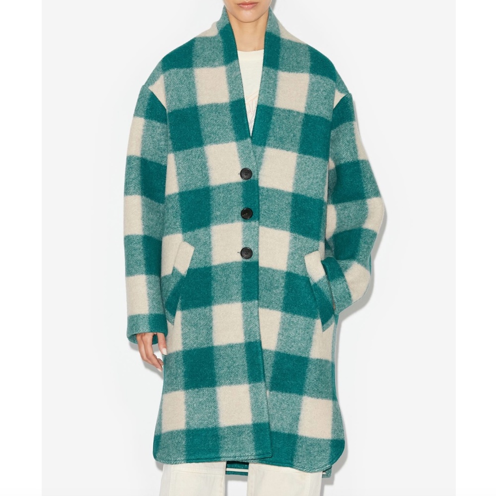 Isabel Marant Étoile Gabriel Coat [Green, 38, Excellent]